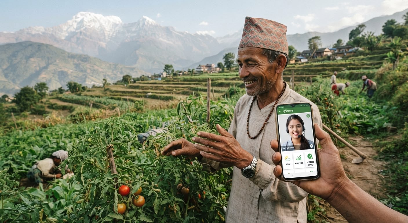 स्मार्टफोन बन्दैछ किसानको नयाँ कृषि सल्लाहकार