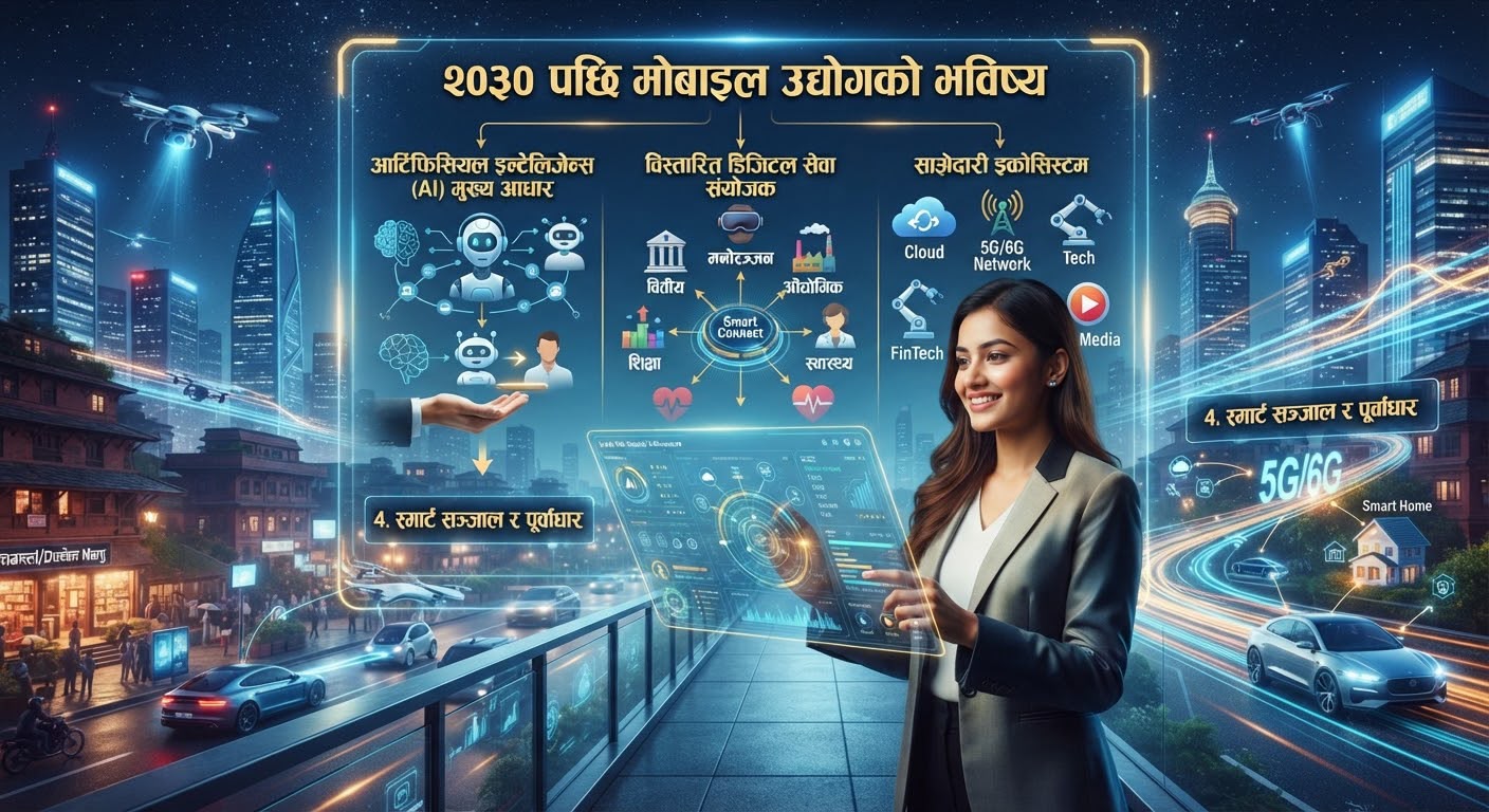 यस्तो हुनसक्छ २०३० पछि मोबाइल उद्योगको भविष्य