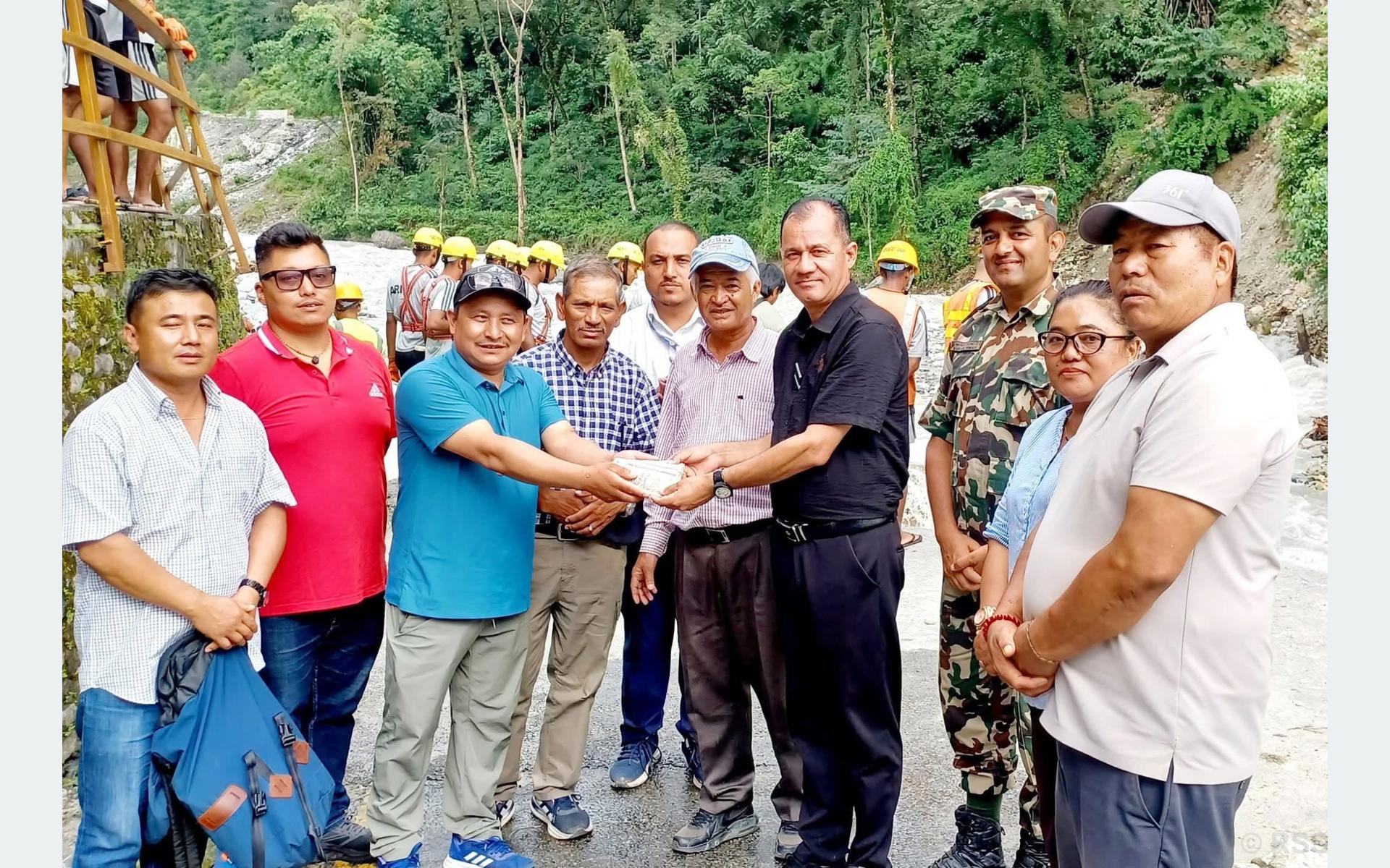 अन्नपूर्णको विपद् व्यवस्थापन कोषमा रु दुई लाख ५० हजार सहयोग