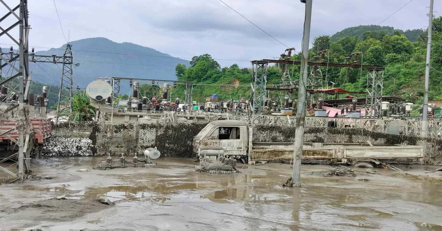 रसुवा बाढीमा १९६ भन्दा बढी जलविद्युत कर्मचारी र कामदार सम्पर्कविहीन
