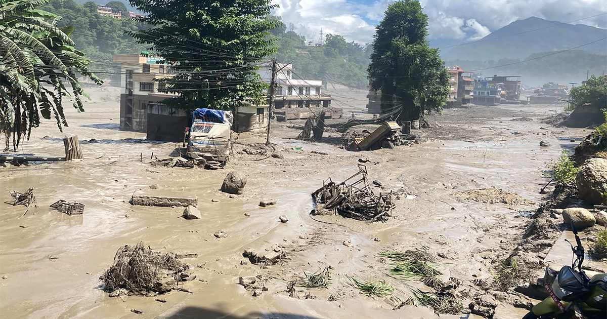 भोटेकोशीमा सेना सक्रिय, २५ जनाको उद्धार