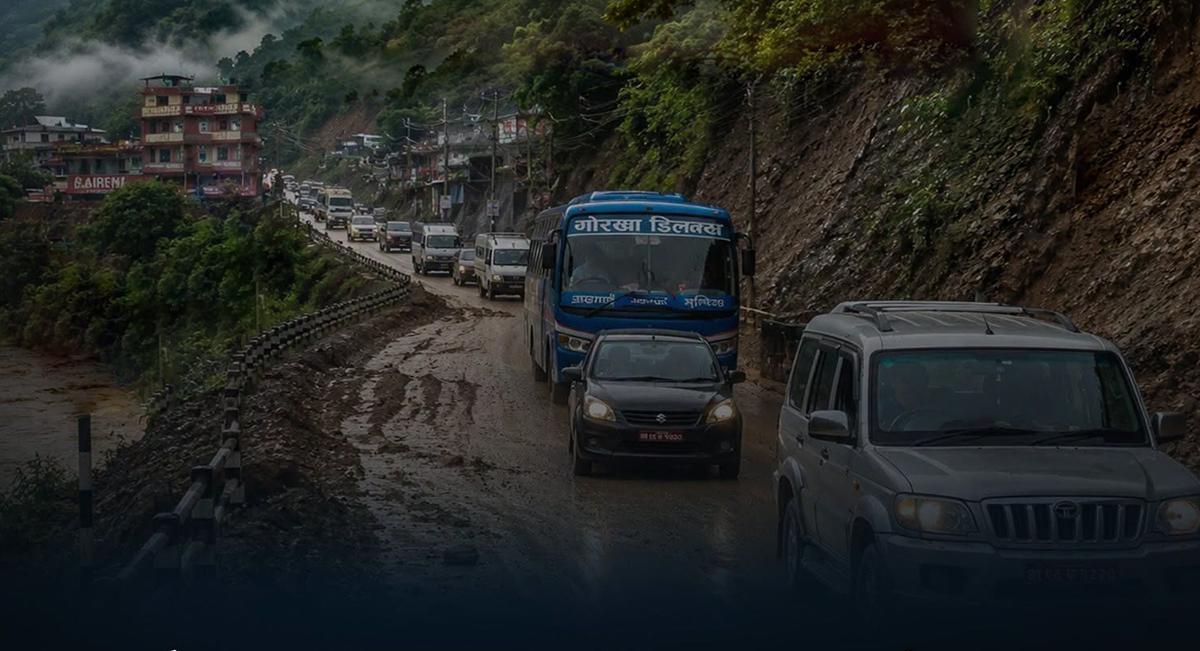 तीन दिनपछि पृथ्वी राजमार्गमा यातायात सञ्चालन
