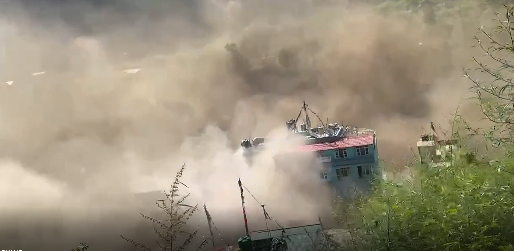 रसुवाका बाढी प्रभावित क्षेत्रमा वाणिज्य बैंकका ९ शाखा क्षतिग्रस्त
