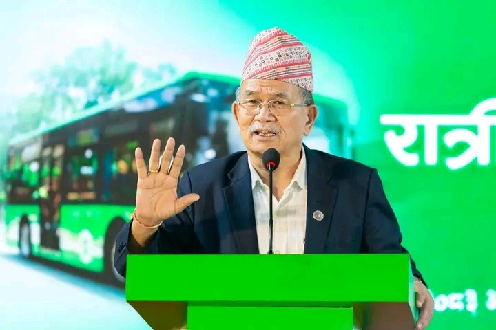 ललितपुरका मेयर महर्जनद्वारा रात्रिकालीन बस सेवा निःशुल्क गर्न प्रस्ताव