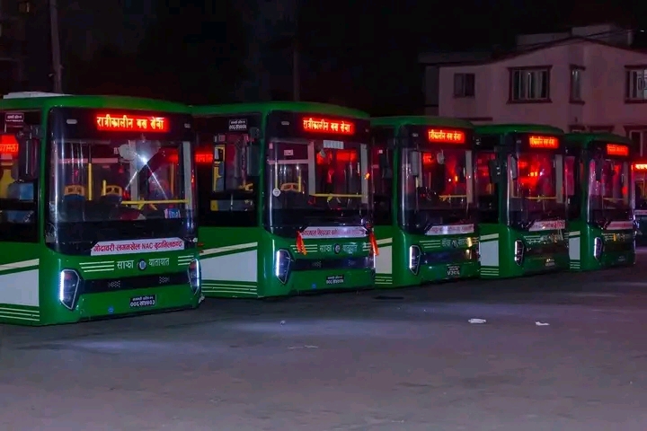 काठमाडौँ उपत्यकामा थप ३० विद्युतीय बसबाट रात्रिकालीन सेवा सुरु