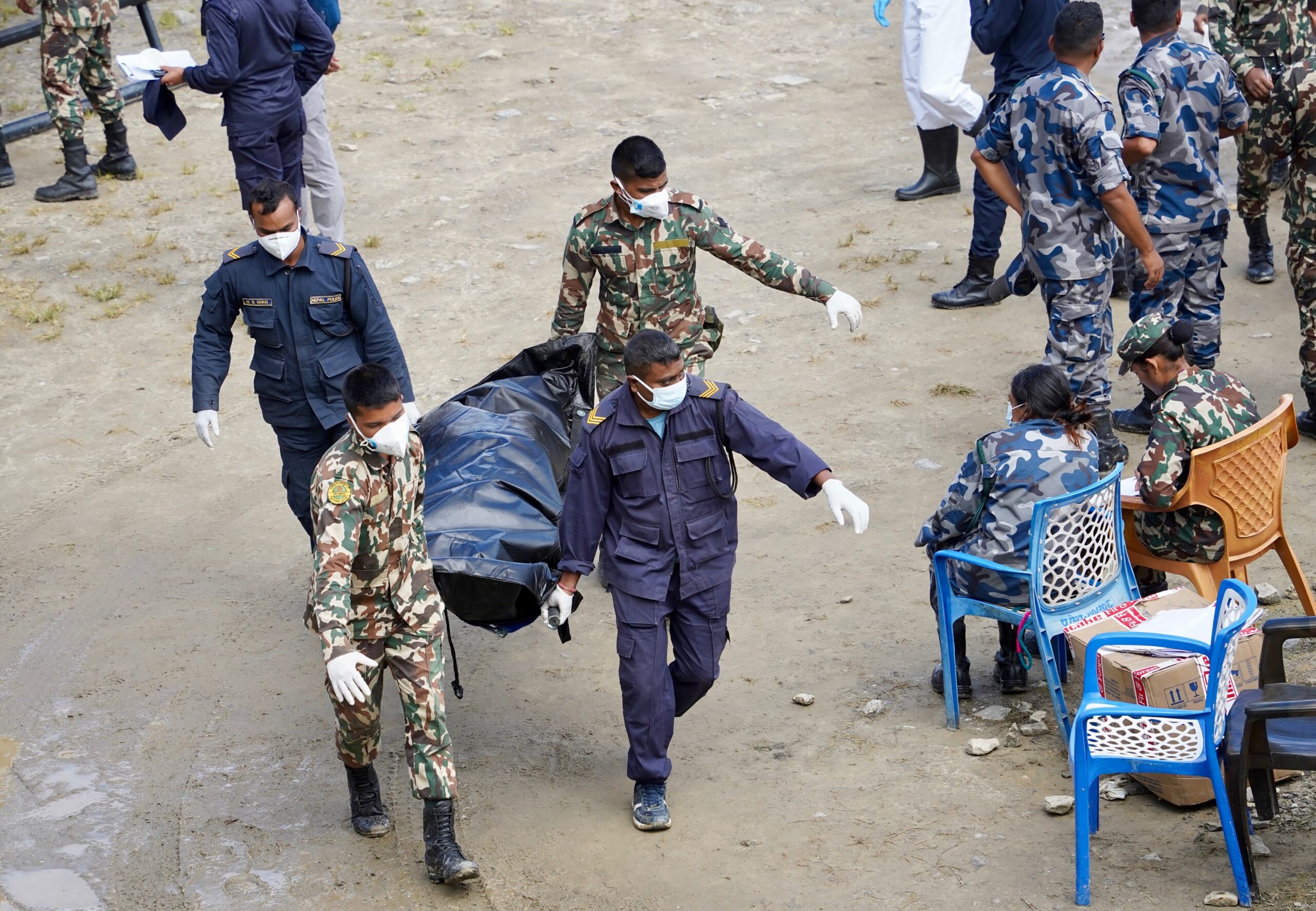 भोटेकोशी बाढीः त्रिवि शिक्षण अस्पतालमा २४४ शव ल्याइयो, १६१ को अस्थायी व्यवस्थापन