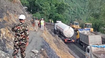 कृष्ण भीरमा सडक खुलेसँगै पृथ्वी राजमार्गमा सवारी चाप बढ्यो