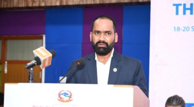 पर्यटन विकासका लागि अन्तरमन्त्रालय समन्वय आवश्यक छ : मन्त्री पौडेल