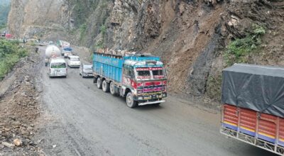 मलेखु-मुग्लिन सडक खण्डमा यात्रा गर्दा उच्च सतर्कता अपनाउन आग्रह