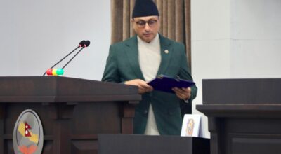 राष्ट्रिय बचतले मात्र लगानीको खाडल पुर्न सकिँदैन: अर्थमन्त्री वाग्ले