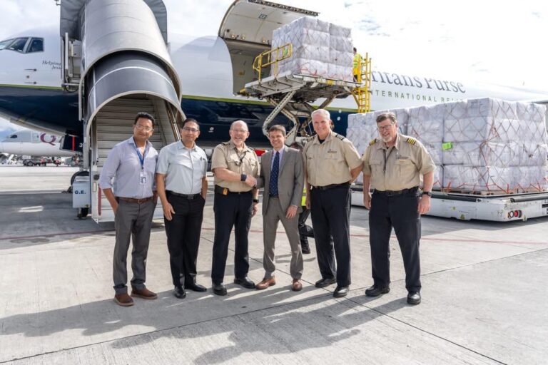 Over 40 tonnes relief supplies provided by US-based organisation arrive in Kathmandu