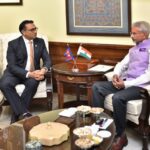 नयाँ दिल्लीमा अर्थमन्त्री वाग्ले र भारतीय विदेशमन्त्री जयशंकरबीच भेटवार्ता