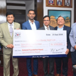भोटेकोशी बाढी प्रभावितका लागि आनन्द फाउन्डेसनद्वारा ३१ लाख सहयोग