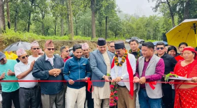 अर्घाखाँचीको रङसिङ खोलामा पक्की पुल उद्घाटन