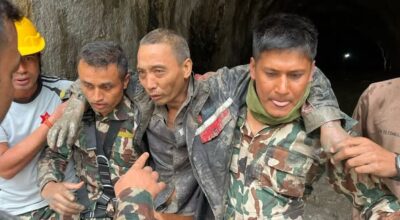 बाढीको ११ दिनपछि माथिल्लो त्रिशूली-१ को सुरुङबाट चिनियाँ नागरिकको उद्धार
