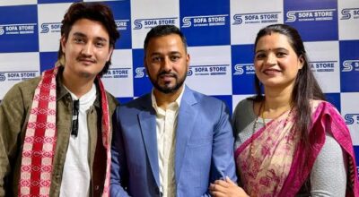 सोफा स्टोरको ब्रान्ड एम्बेसडरमा पारस बम ठकुरी नियुक्त