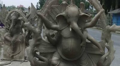 बाढी र मन्दीको मारमा मूर्ति व्यवसाय, लगानी उठ्ने छाँट छैन