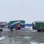 कोरला नाकामा हिमपात, यातायात सञ्चालनमा विशेष सावधानी
