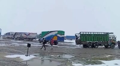 कोरला नाकामा हिमपात, यातायात सञ्चालनमा विशेष सावधानी