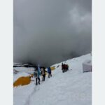 भारी हिमपातपछि मनास्लु आरोहण नगरी आरोही फर्किन थाले
