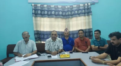पश्चिमाञ्चल पेट्रोलियम डिलर्स एशोसिएसनद्वारा प्रधानमन्त्री राहत कोषमा ४० लाख सहयोग
