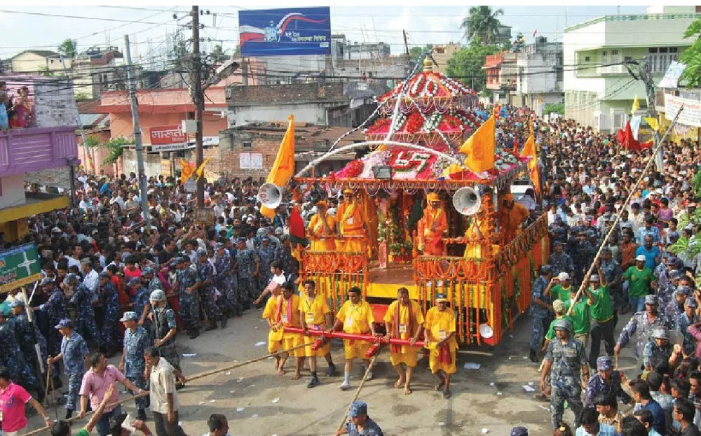 आज भाद्र कृष्ण नवमी : श्रीकृष्ण रथयात्रा एवं शोभा यात्रा गरिँदै
