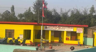 बाढी प्रभावितलाई रामगोपालपुर नगरपालिकाबाट ३१ लाख सहयोग
