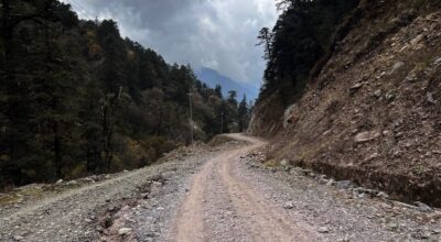 कुलेखानी जलाशयमा पानीको सतह बढ्दा सिस्नेरी सडक बन्द