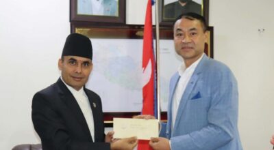 विज्ञापन बोर्डका अध्यक्ष श्रेष्ठले लिए शपथ