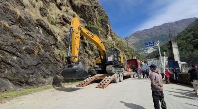भौतिक पूर्वाधार निर्माणका लागि चीनद्वारा उपकरण प्रदान