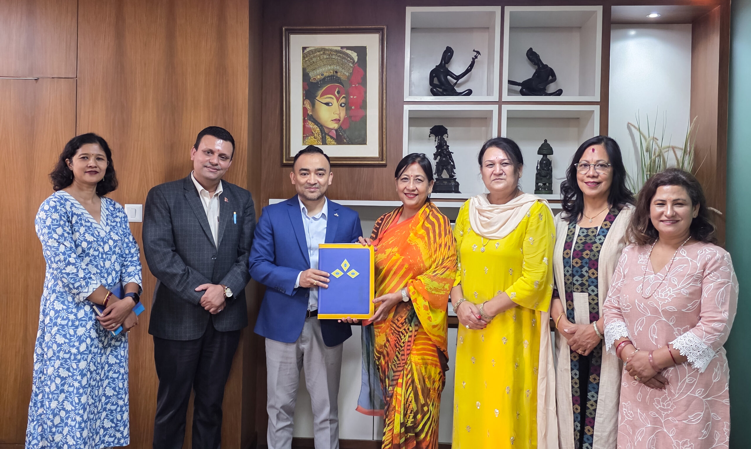 कुमारी बैंक र महिला उद्यमी महासंघबीच आर्थिक सशक्तीकरणका लागि सम्झौता