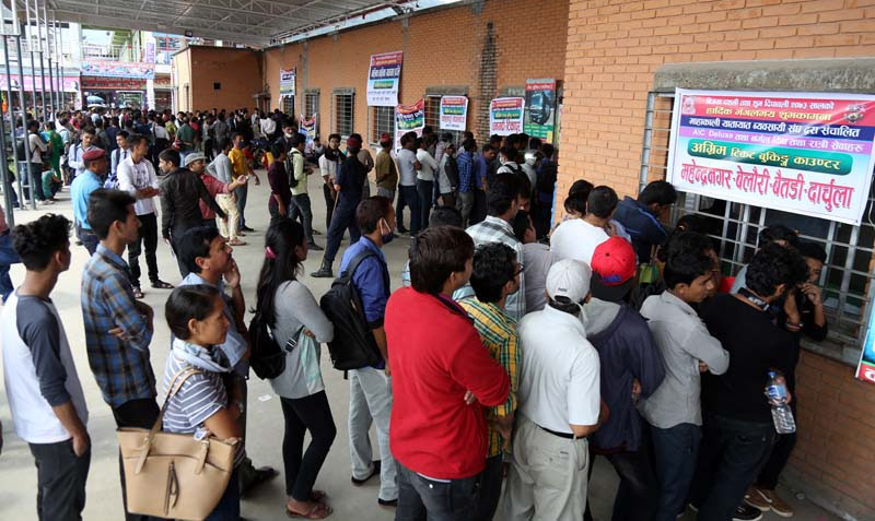 दशैं तथा तिहारका लागि असोज २३ बाट अग्रिम टिकट बुकिङ खुला