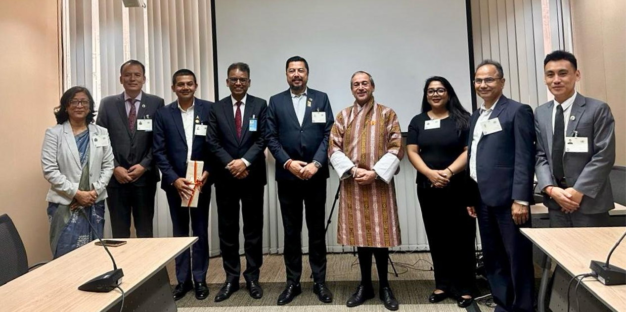 यूएनको क्षेत्रीय मञ्चबाट ऊर्जामन्त्री श्रेष्ठद्वारा नेपालको जलवायु विपदबारे विश्व समुदायको ध्यानाकर्षण