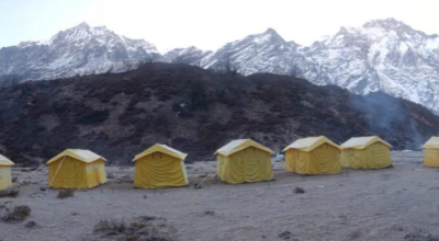 गणेश हिमाल बेसक्याम्पमा पहिलो पटक होटल-लज सञ्चालन