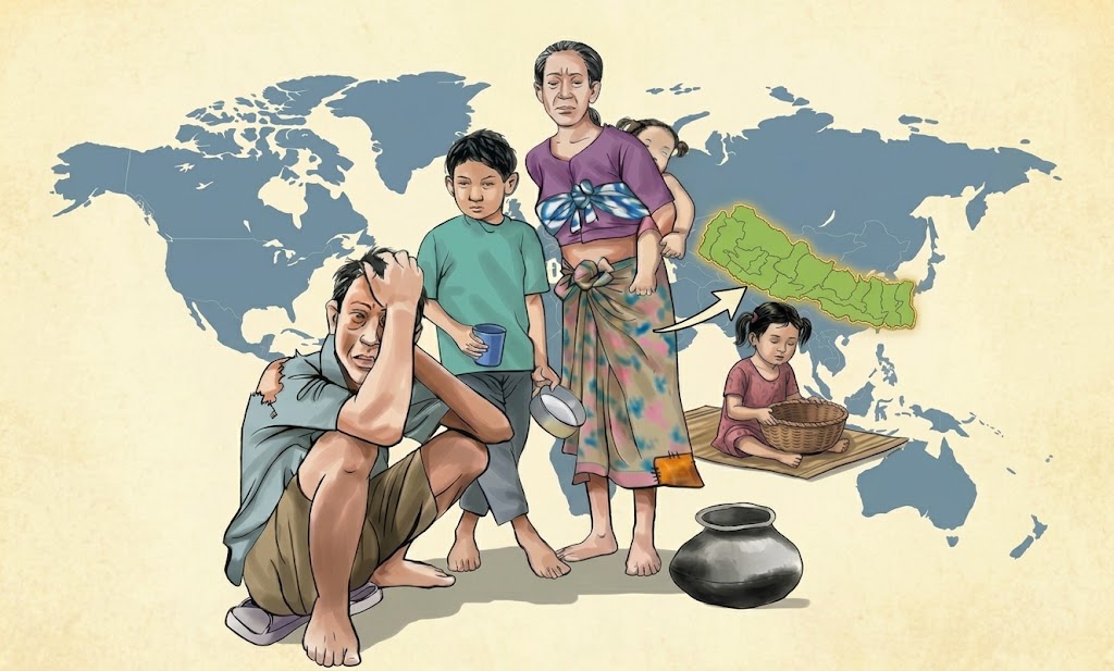 नेपालमा गरिबी घट्दा विश्वमा बढ्यो
