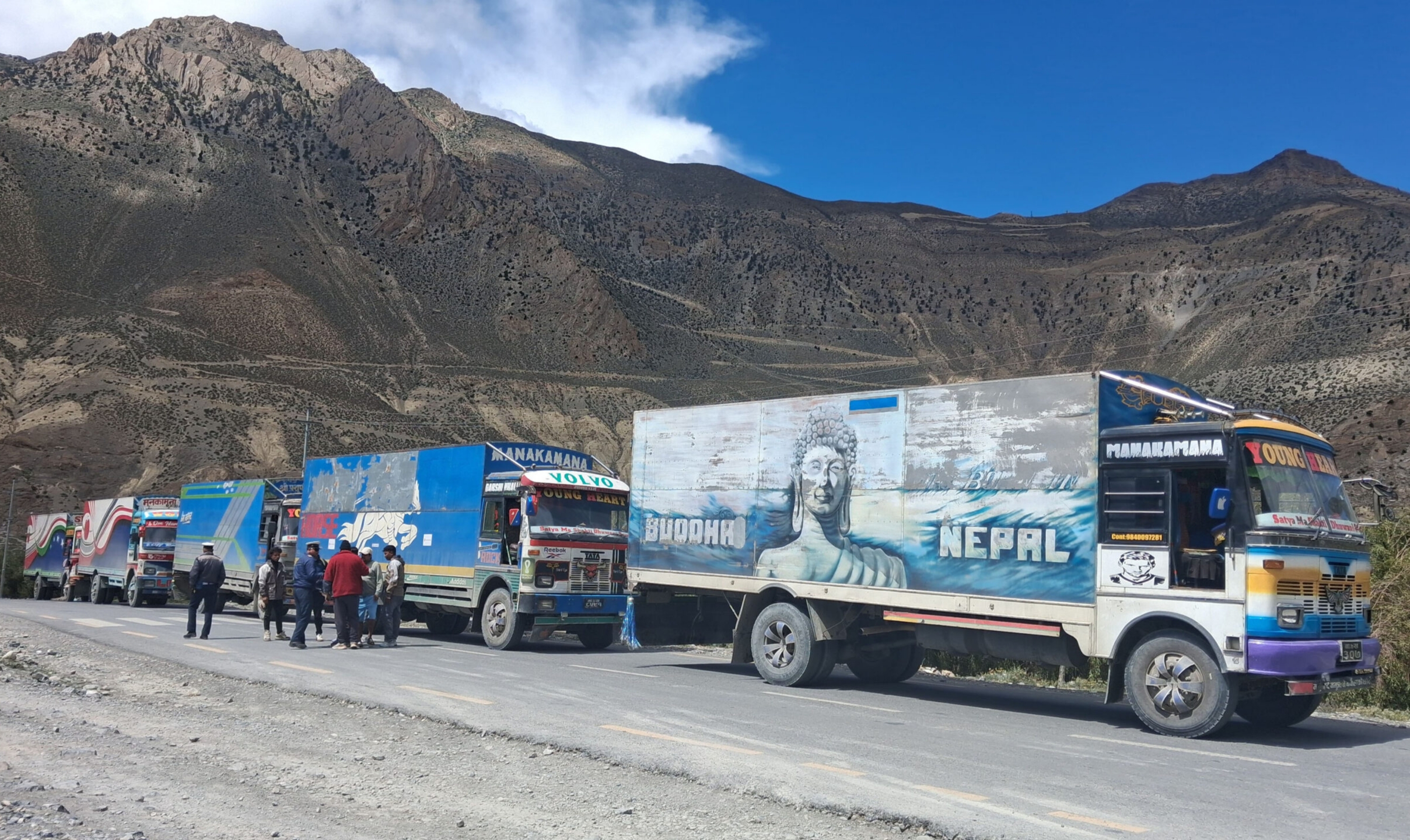 कोरलानाकाबाट ५४३ टन फलफूल आयात