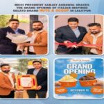 एनआईसीसीआईका अध्यक्ष सञ्जय अग्रवालद्धारा ललितपुरमा ‘नट्स एन्ड स्कूप’ जेलाटो ब्रान्डको उद्घाटन