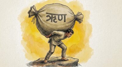 ऋण तिर्न ऋणकै सहारा