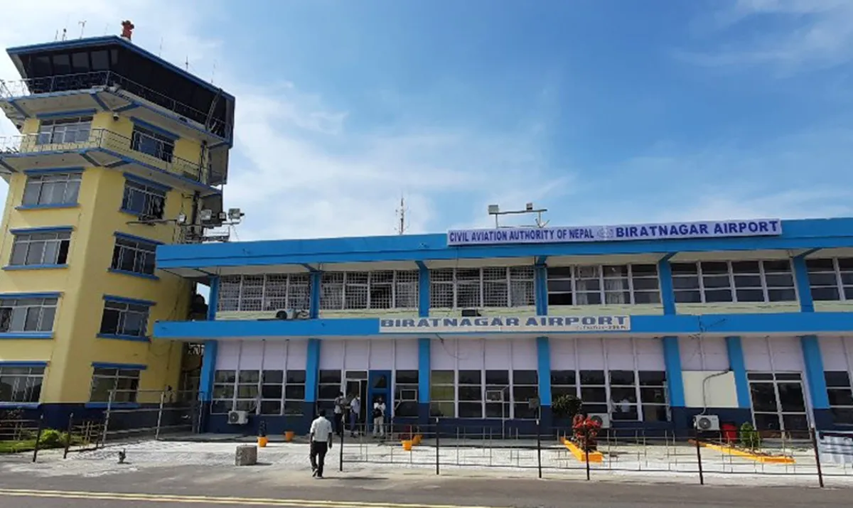 विराटनगर विमानस्थलको नयाँ टर्मिनल भवनको प्रगति ८१ प्रतिशत