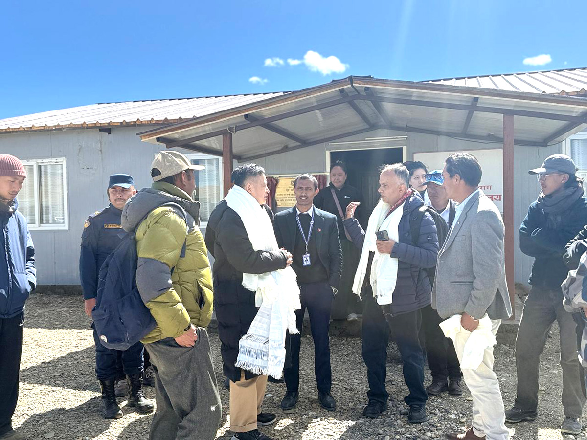 कोरला नाकाको अवस्थाबारे चिनियाँ राजदूतद्वारा अनुगमन