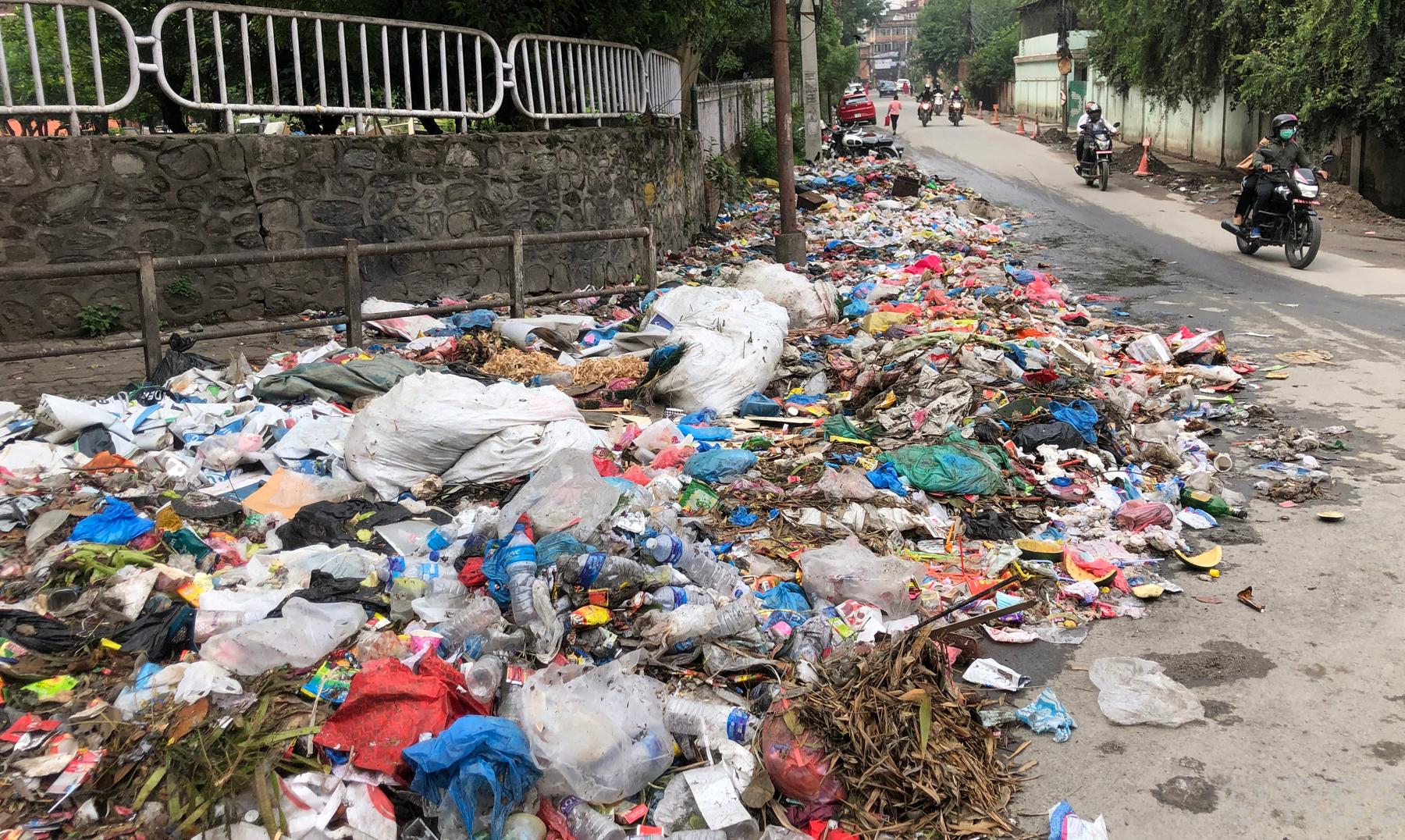 कात्तिक १ गतेदेखि चार दिन उपत्यकाको फोहर व्यवस्थापन प्रभावित