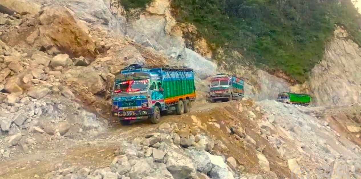 कालीगण्डकी करिडोरका ४६ मध्ये ४१ अवरोध हटाइयो, मर्मत कार्य जारी