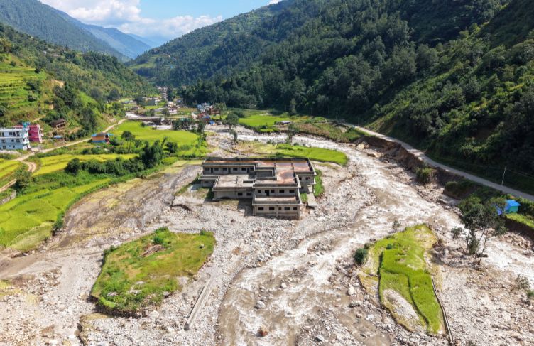 निसीखोलामा बाढीपहिरोबाट १० करोडको क्षति