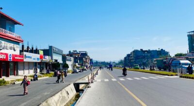पोखरामा जीर्ण पोल र गुजुल्टिएका तार हटाएपछि फर्किएको सौन्दर्य
