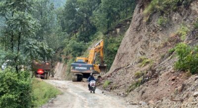 निर्माणाधीन राप्ती राजमार्गमा दसैँ यात्रा जोखिमपूर्ण