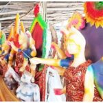 बाँकेमा दुर्गा मूर्ति बनाउन मूर्तिकार व्यस्त